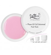 'Vienfazis UV gelis "Universal"  Rožinis 